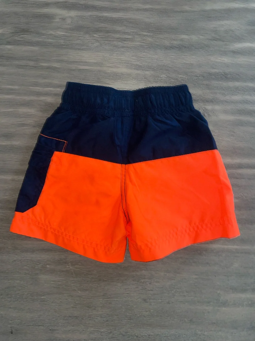 Toddler Boys' Two-Piece Neon Rash Guard and Swim Shorts Set